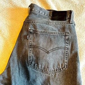 Women’s Levi’s Baggy Dad Gray Jeans Sz 32
